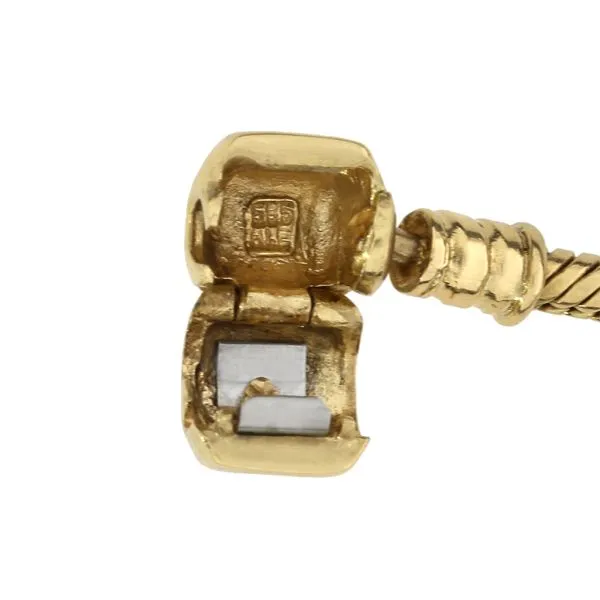 Pandora 14k deals gold charm bracelet